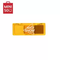 名创优品(miniso) 爱刻秀系列极光之虹三色眼影盘多色搭配快干持妆[C02 奶油杏子]