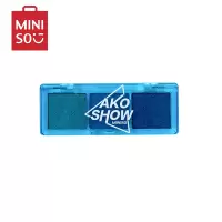 名创优品(miniso) 爱刻秀系列极光之虹三色眼影盘多色搭配快干持妆[C07 海洋之泪]