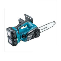 Makita牧田木工充电式电链锯DUC252RM2锂电池电锯充电木材链条锯36V DUC122RME 整机