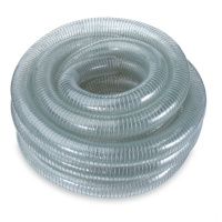 京苏 TS-50/10 50×58 透明PVC 钢丝螺旋管,长10米,工作压力-1~3Bar(包装数量 10米)