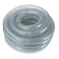 京苏 TS-50/40 50×58 透明PVC 钢丝螺旋管,长40米,工作压力-1~3Bar(包装数量 40米)