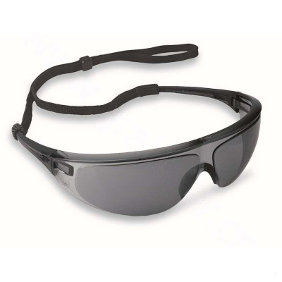 霍尼韦尔 Honeywell PULSAFE Millennia sport 黑色镜框 灰色镜片 防雾 眼镜.