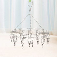 新潮流 多功能不锈钢毛巾夹 圆形 (只)