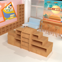 定制不规则书柜(250*60*150cm)