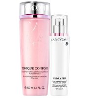 兰蔻(LANCOME)水份缘女士面部护肤套装礼盒 补水套装 ( 水+乳液)