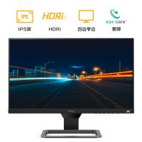 明基 (BenQ)EW2780 27英寸IPS HDRi智慧爱眼专业调校音箱 可壁挂窄边电脑/PS4/主机显示器(HDMI2.0*3)