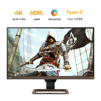 明基(BenQ) EW2780U 27英寸4K 99%sRGB环绕音箱可壁挂 电脑/PS4显示器 (单位:台)