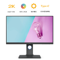 明基（BenQ）PD2705Q 27英寸2K IPS 可旋转专业设计电脑显示器 （单位：台）