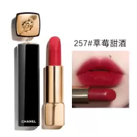 香奈儿(CHANEL)炫亮魅力丝绒唇膏狮子系列 口红 257#狮子魅红