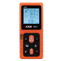胜利仪器 高精度手持式红外线距离测量仪 测距仪 VICTOR 851C