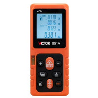 胜利仪器 高精度手持式红外线距离测量仪 测距仪 VICTOR 851A
