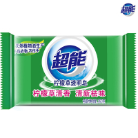 超能 4606 柠檬草洗衣皂 260克 5块装(新老包装随机)BM