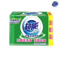 超能 0355 柠檬草洗衣皂226g*2/包 2包装(包装随机) BM