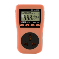 胜利仪器 插座精密型用电功耗测量仪 功率测试仪 VICTOR 480