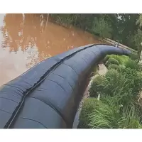 城市橡胶拦水子堤坝袋 柔性软质坝堤围堰 防洪抗洪防汛子堤袋