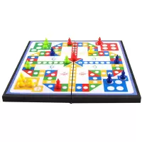 婴侍卫(BBG)益智磁性游戏 大盒款飞行棋 QQL707
