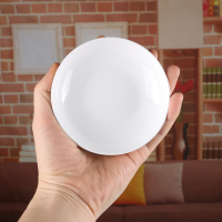 栢士德酒店碟盅碗盆餐具 陶瓷圆形碟子 汉碟味碟 家庭适用酱料碟 多用碟 3.8英寸1个