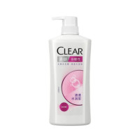 清扬 CLEAR 5.5小粉瓶玻尿酸去头屑洗发水露清透水润500g*3 单位:瓶
