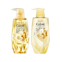 清扬 CLEAR 植觉强韧生姜洗发水380ml+发素375ml 单位:瓶