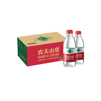 农夫山泉饮用水饮用天然水380ml 1*24瓶 整箱