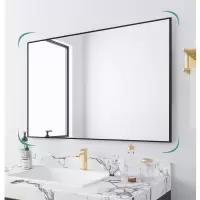 未易 浴室镜防雾镜壁挂浴室镜洗漱台镜化妆镜卫生间镜子卫浴镜