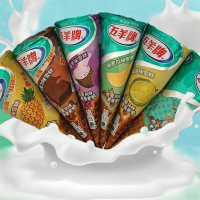 五羊牌甜筒雪糕73g(菠萝/哈密瓜/巧克力/榴莲/香芋味)