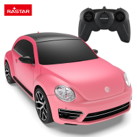 星辉(Rastar)1:24紫外线感光变色大众甲壳虫动态遥控车 儿童遥控汽车玩具模型76200-4