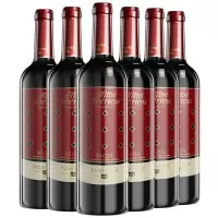 桃乐丝奥托斯伊贝利克里奥哈红酒750ml*6瓶整箱西班牙原瓶进口干红葡萄酒(非原箱发货)
