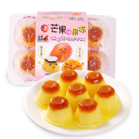 新巧风芒果味果冻166*3