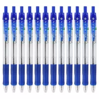晨光 BP8109 圆珠笔 0.5mm蓝色按动圆珠笔 12支/盒(一盒装)