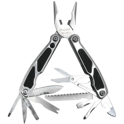 宝工 Pro'sKit MS-526 12合1 不锈钢万用刀具组(包装数量 1把).