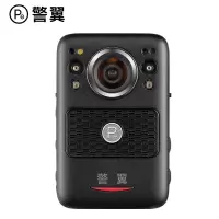 警翼F2执法记录仪1440P高清无光红外夜视H.265视频编码60fps高速摄录超长待机IP68畸形修复32G版 黑色
