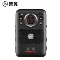 警翼F2执法记录仪1440P高清无光红外夜视H.265视频编码60fps高速摄录超长待机IP68畸形修复64G版 黑色