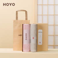 HOYO 精梳丝光棉毛巾2条装