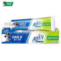 黑人(DARLIE) 超白青柠薄荷牙膏140g 去牙渍 清新口气