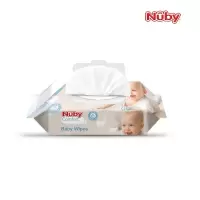 努比 970 Nuby努比婴儿手口专用棉柔湿巾80抽 单位:包