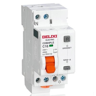德力西 DELIXI ELECTRIC CDBHPLE系列小型漏电断路器CDBHPLEC20(包装数量 1个)