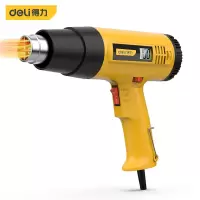 得力(deli) DL391160 数显调温热风枪1600W(新VI)(黄色)(把)(1把)