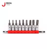 捷科(JETECH) SK1/4-FT-9S 套筒 1/4五花带孔旋具头套筒套装 60(10×6套)