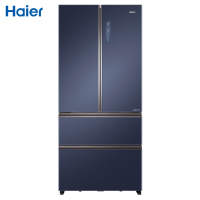 海尔(Haier) BCD-558WSGKU1 558升多门冰箱 (台)(蓝)