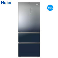 海尔(Haier) BCD-412WDCEU1 412升多门冰箱 (台)(蓝)