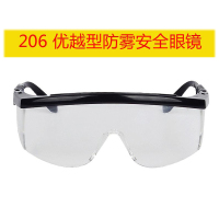 固安捷 206 优越型防雾安全眼镜 (3副)