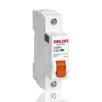 德力西 DELIXI ELECTRIC CDBH-125系列小型断路器CDBH1254C80(包装数量 1个)