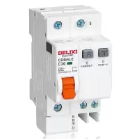 德力西 DELIXI ELECTRIC CDBHLE系列小型漏电断路器CDBHLE6D6(包装数量 1个)