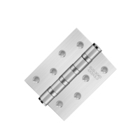 平板合页静音轴承门铰链 拉丝亚光 100mm*75mm外径13.5mm