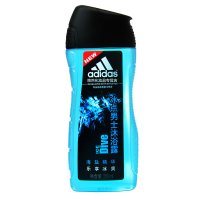 阿迪达斯(Adidas) 男士活力沐浴露 冰点 250ml 香水香氛学生沐浴留香