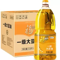 福临门 一级大豆油 一箱 1.8L*6桶