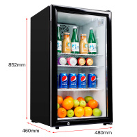 捷 盛(JS) 冷 藏展 示柜小 型保 鲜柜立 式