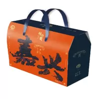 粮午斋粽子 午福嘉兴 正宗嘉兴风味粽子礼盒 8粽4味+咸鸭蛋4枚 共1.2kg