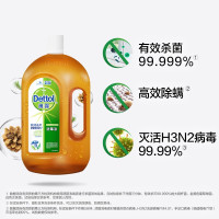 滴露(Dettol)消毒液1.2L 单位:瓶